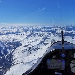 Verortung via Georeferenzierung der Kamera: Aufgenommen in der Nähe von Gemeinde Zederhaus, 5584, Österreich in 3200 Meter